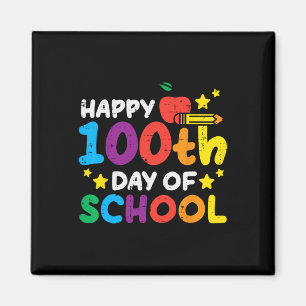 Imán 100 días de clase Lápiz de Apple 100 días de clase