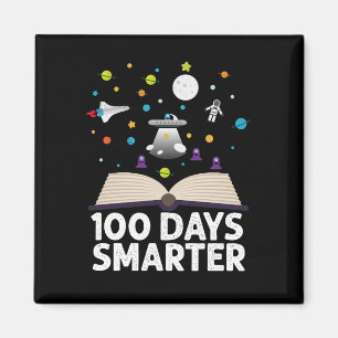 Imán 100 días de clases Espacio para libros más intelig