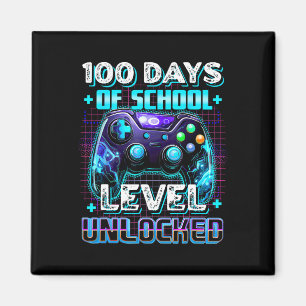 Imán 100 Días De Colegio Grado Desbloqueado Video Gamer