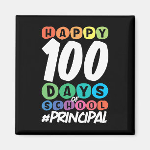 Imán 100 Días De Director Escolar