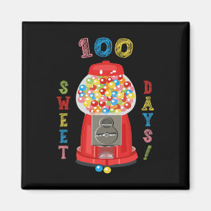 Imán 100 días de diseño escolar 100 días en Gumba