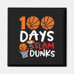 Imán 100 Días De Dunas De Slam Bysketbyll Diversión 100