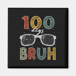 Imán 100 días de escuela 100 días de sol escolar