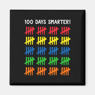 Imán 100 días de escuela 100 marchas