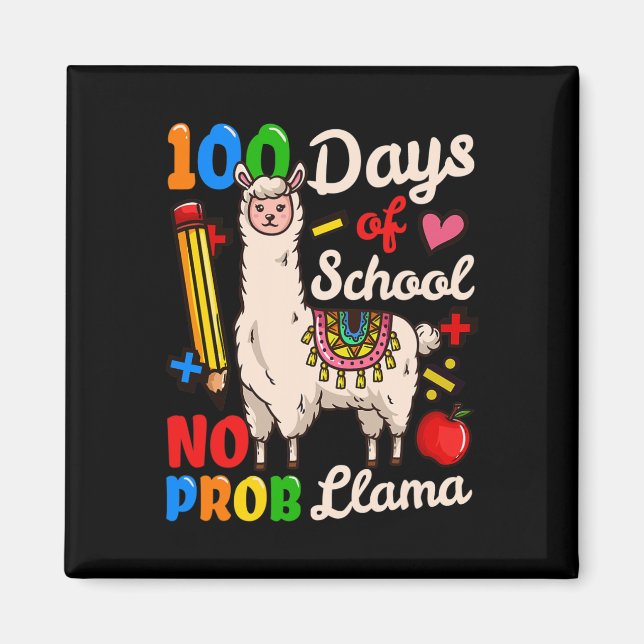Imán 100 Días De Escuela 2 (Frente)