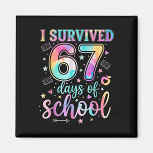 Imán 100 Días De Escuela Sobrevívi 67 Días De Escuela T