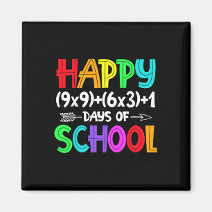 Imán 100 Días De Fórmula De Matemáticas Escolares Para