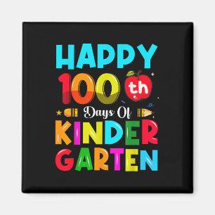 Imán 100 días de guardería 100 días de escuela