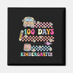 Imán 100 Días De Jardín De Niños Felices 100 Días