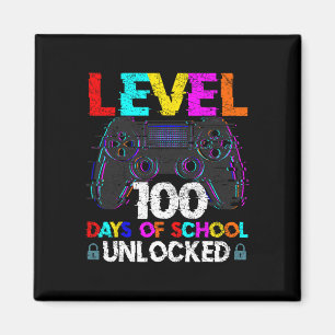 Imán 100 Días De Jugador Escolar Nivel 100 Ga Desbloque