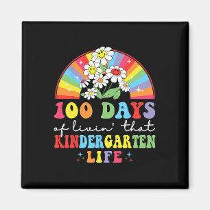 Imán 100 días de vida #39; ese jardín de infantes hippi
