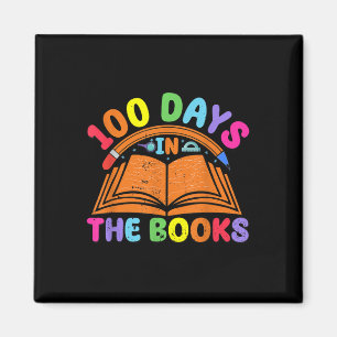 Imán 100 días en los libros leyendo docente 100 días