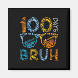 Imán 100 Días Escolares 100º Día De La Escolaridad