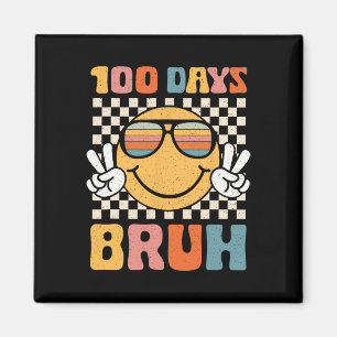 Imán 100 Días Escolares De Niños Hermanos Adolescentes