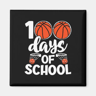 Imán 100 Días Escolares De Novedad De Niños De Bysketby