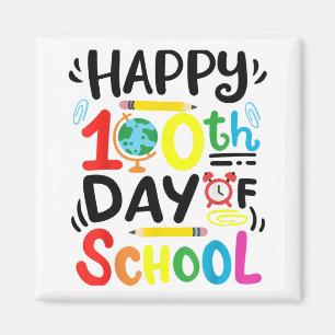 Imán 100 días felices de clases