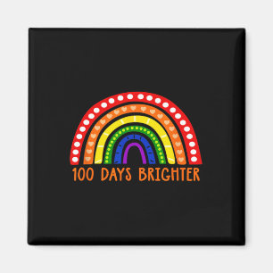 Imán 100 días más brillante profesor divertido 100 días