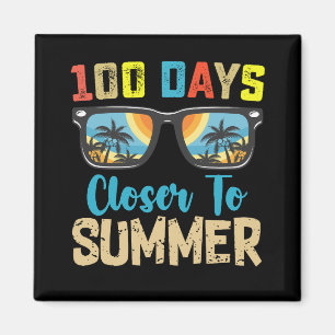 Imán 100 Días Más Cerca De La Escuela De Vacaciones De 