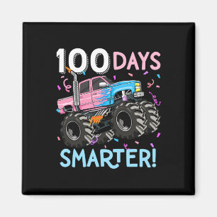 Imán 100 días más inteligentes de monstruo camionero 10