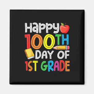 Imán 100 días más inteligentes Primer grado 100º día es