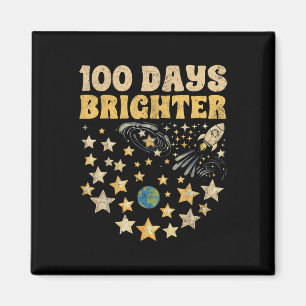Imán 100 días niños más brillantes 100 días de estrella