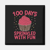100 Días Salpicados De Diversión Cupcake Colegiala