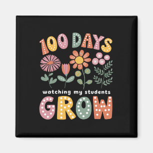 Imán 100 días viendo crecer a mis estudiantes 100 días