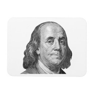 Imán 100 dólares, Benjamin Franklin