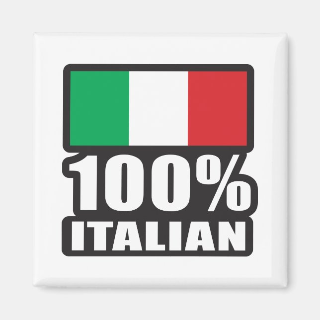 Imán 100% italiano (Frente)