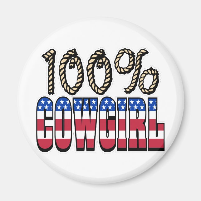 Imán 100% Vaquera (Frente)