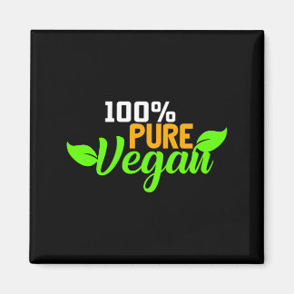 Imán 100% Veganer Vegetarier Puro Fleischlos