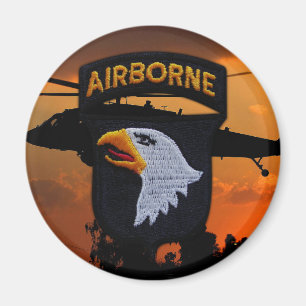 Imán 101ª División Aérea ABN DIV Gritando Águilas