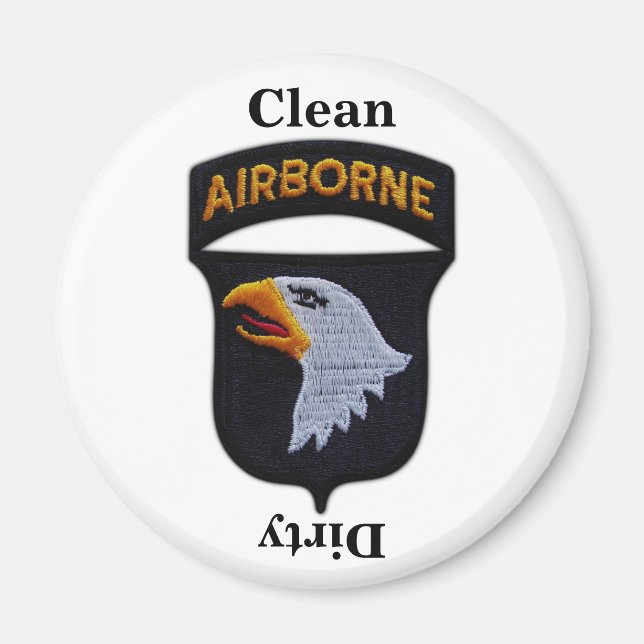 Imán 101ª división aérea de ABN veteranos de guerra de  (Frente)