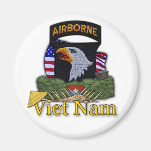 Imán 101ª división aérea vietnam vc rvn vets Magnet