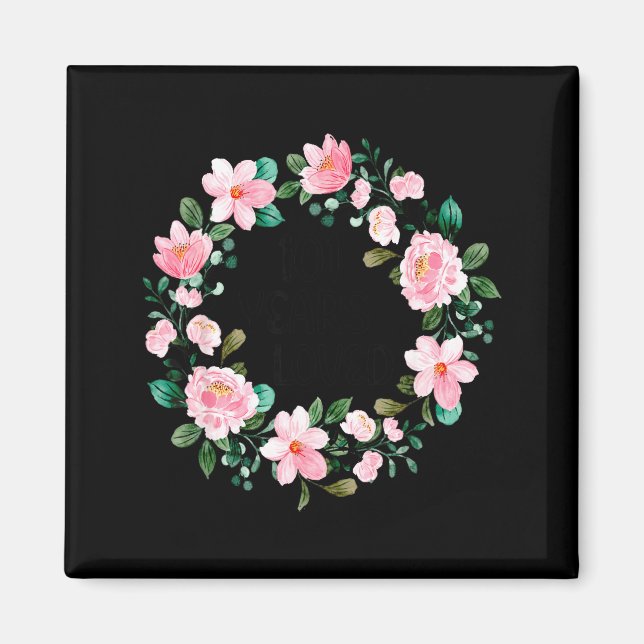 Imán 101 Years Loved Women Men 101 Years Old Cool 101st (Frente)