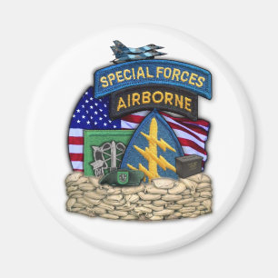 Imán 10.º grupo de veteranos de las fuerzas especiales