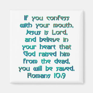 Imán 10:9 de los romanos