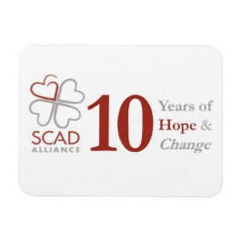Imán 10 años Aniversario de la Alianza SCAD