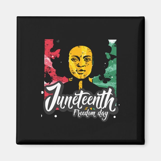 Imán 10 de junio Día de la Libertad. 10.ª Independencia (Frente)