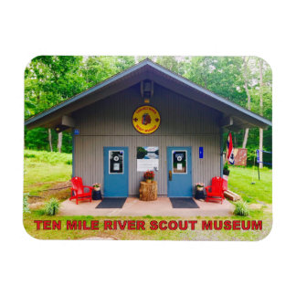 Imán 10 millas Museo del Scout del río Delante Magnate