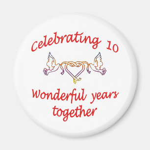 Imán 10mo. ANIVERSARIO