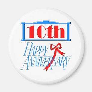 Imán 10mo aniversario 2