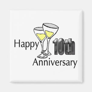 Imán - 10mo aniversario de boda