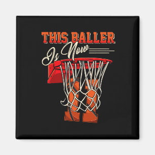 Imán 11.º Cumpleaños Para Muchacho Baloncesto Niño De 1