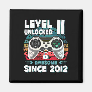 Imán 11 años Bday Son Boy Funny Gamer 11 años Bir
