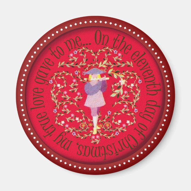 Imán 11 tuberías (Frente)