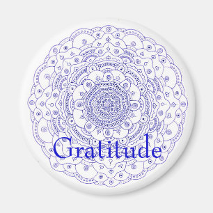 Imán 11Mandala 6, gratitud