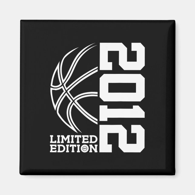Imán 11th Birthday Basketball Limited Edition 2012 1 (Frente)