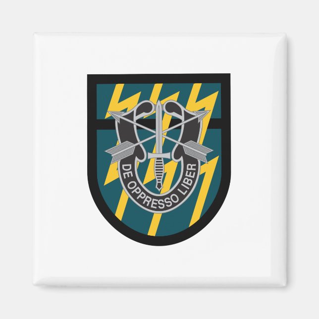 Imán 12º Grupo de Fuerzas Especiales (12º SFG) (Frente)