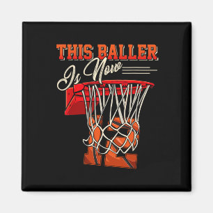 Imán 12.º Cumpleaños Para Muchacho Baloncesto Niño De 1